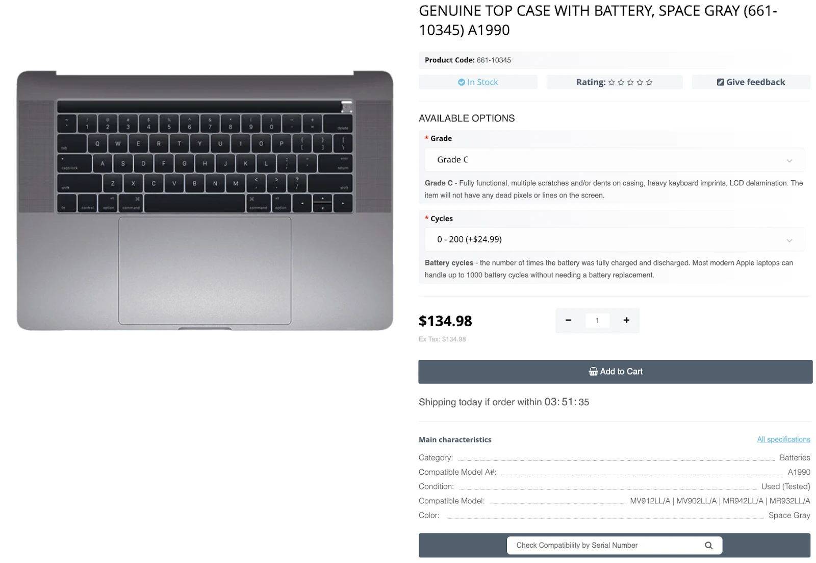 Step 1 - MacBook Pro 15" Touch Bar Replacement: Step-by-step Instructions (Video)