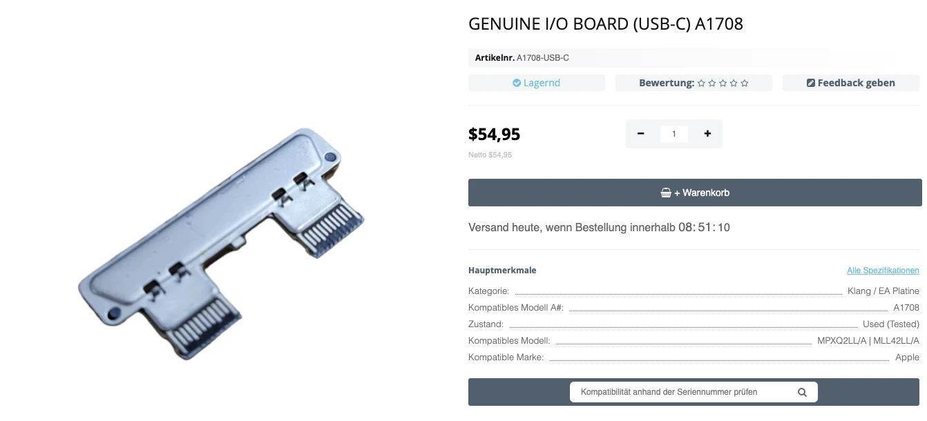 Step 1 - Was zu tun ist, wenn die MacBook USB-C Anschluss funktioniert nicht