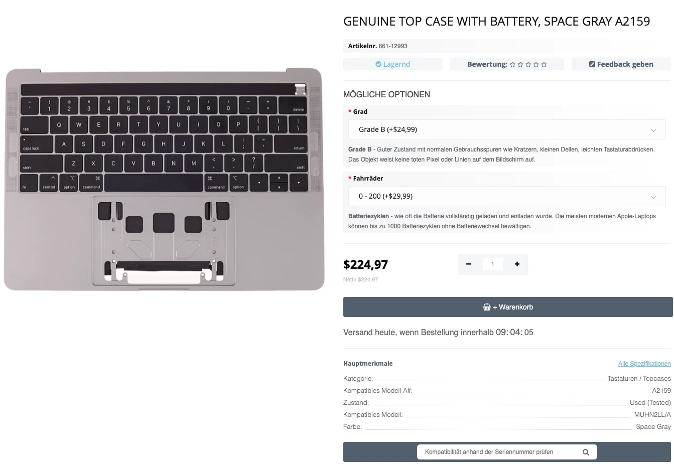 Step 1 - MacBook Wasserschaden: Was zu tun bei verschüttetem Wasser über MacBook
