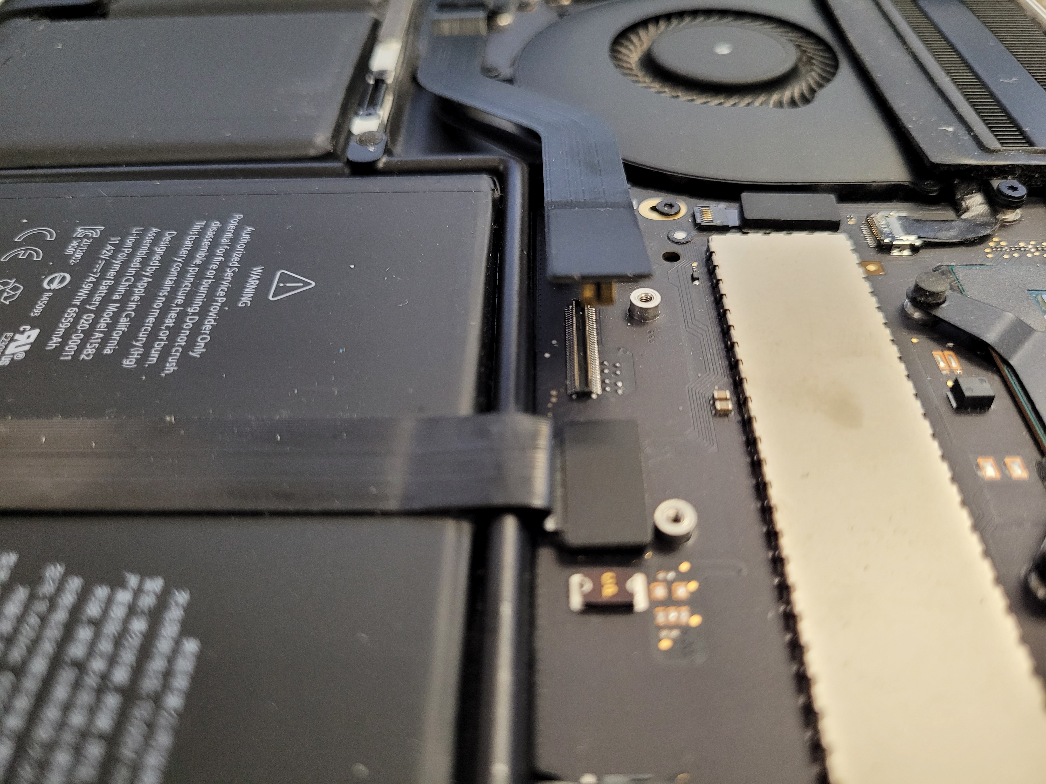Step 8 - How to replace a keyboard on a MacBook Pro: tutorial for 13 inch A1502