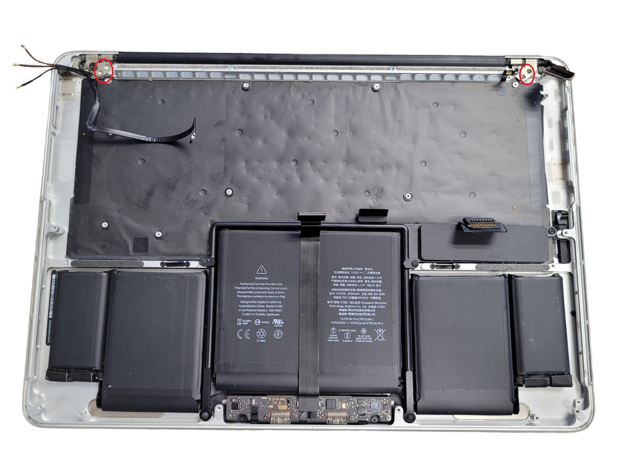 Step 41 - How to replace a keyboard on a MacBook Pro: tutorial for 13 inch A1502