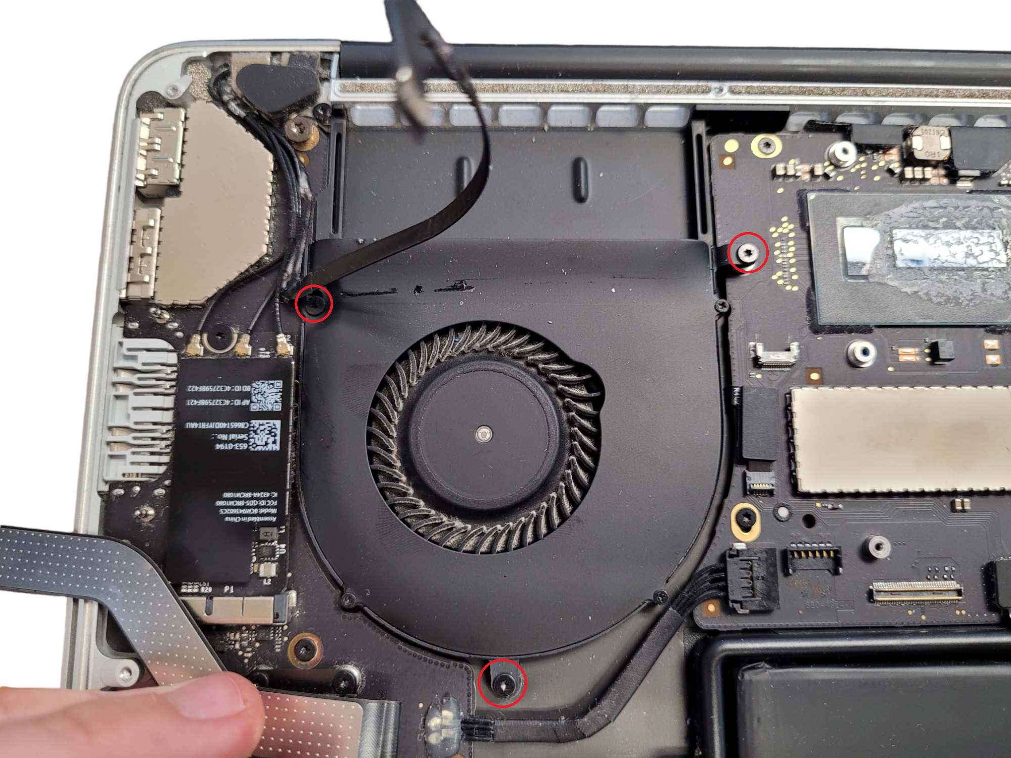 Step 26 - How to replace a keyboard on a MacBook Pro: tutorial for 13 inch A1502