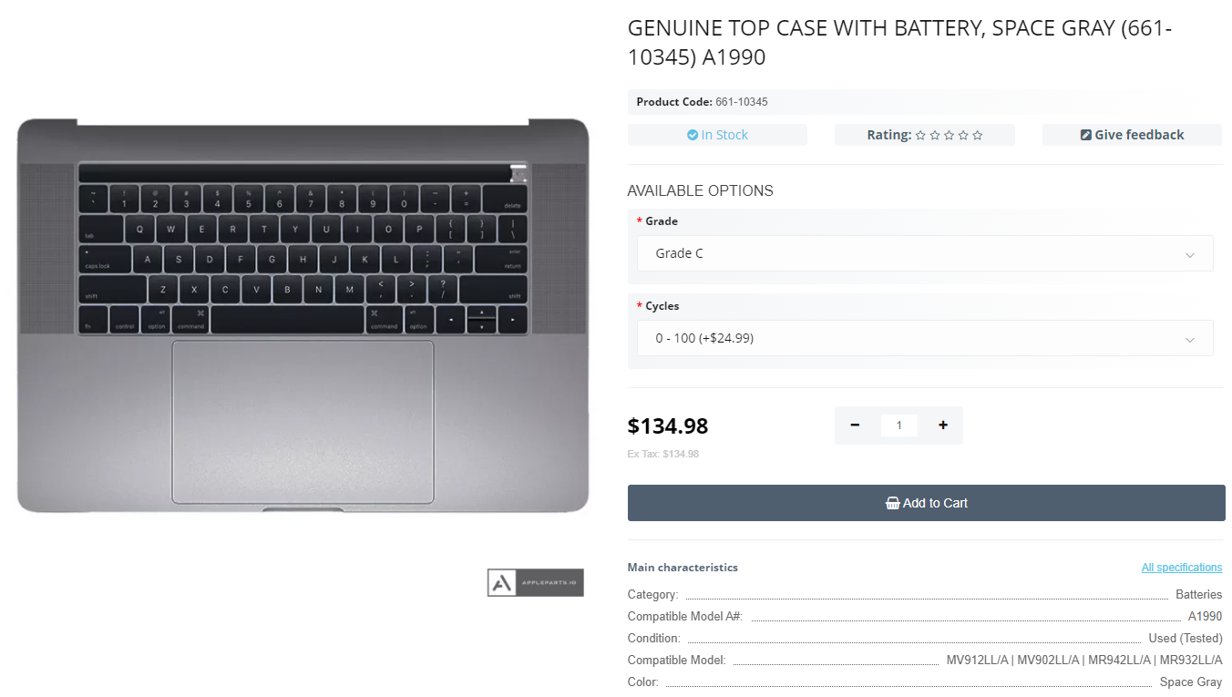Step 1 - How to check battery health on MacBook