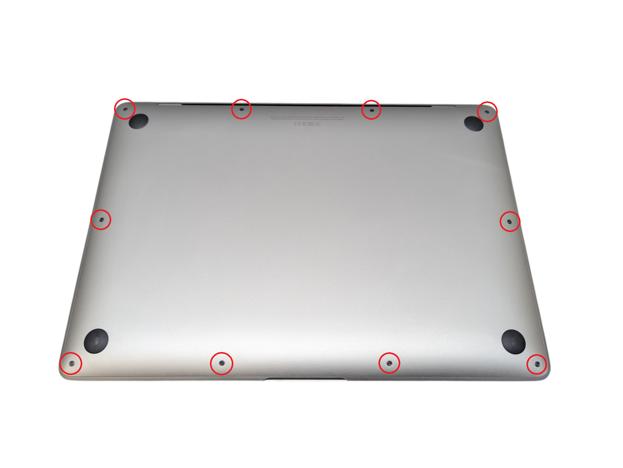 Step 1 - Remplacement de la batterie du MacBook Air 13 pouces début 2020 A2179: Guide étape par étape