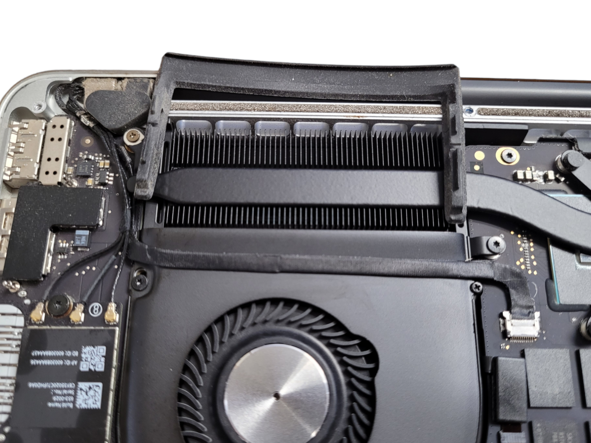 Step 8 - How to clean MacBook fan