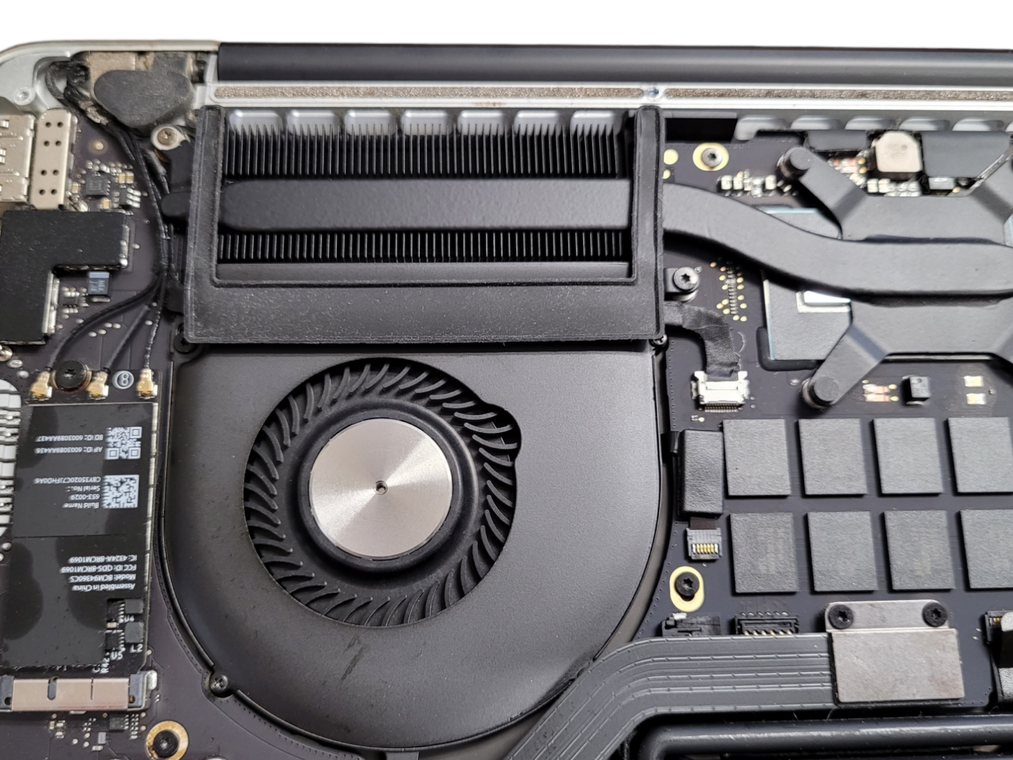 Step 9 - How to clean MacBook fan